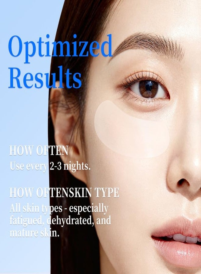 Natener 4 pairs PDRN Micro Eye Patches, Under Eye Patches for Puffy eyes, Dark Circles & Wrinkle | Hyaluronic Acid, Kojic Acid, Collagen, Peptides, Vitamin C, Niacinamide - Korean Popular Eye Care - Image 2